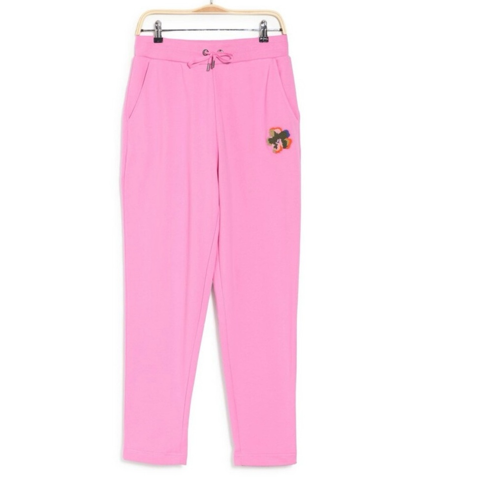 Ted Baker Pink Sweatpants Nicolez Jersey Joggers Size XXL